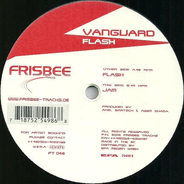 Album cover for Flash by Vanguard