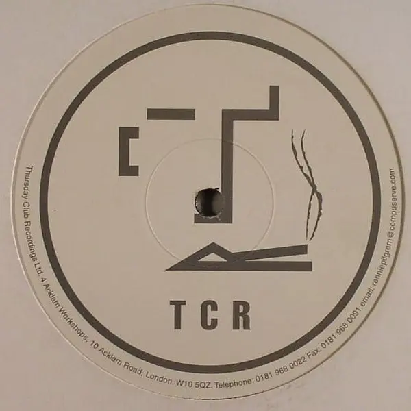 Waveform - What's That Sound, Electronic, Breaks, 1999 - Thursday Club Recordings (TCR), UK, Vinyl 1x 12", 45 RPM