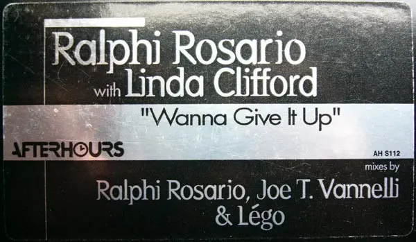 Album cover for Wanna Give It Up by Ralphi Rosario With Linda Clifford