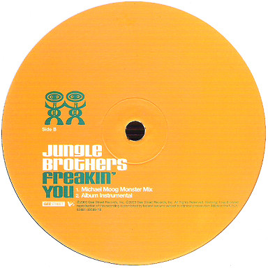 Jungle Brothers - Freakin' You, Electronic, Hip Hop, Big Beat, Hip Hop, House, 2000 - Gee Street, US, Vinyl 1x 12"