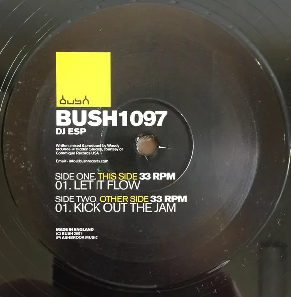 Album cover for Let It Flow by DJ ESP