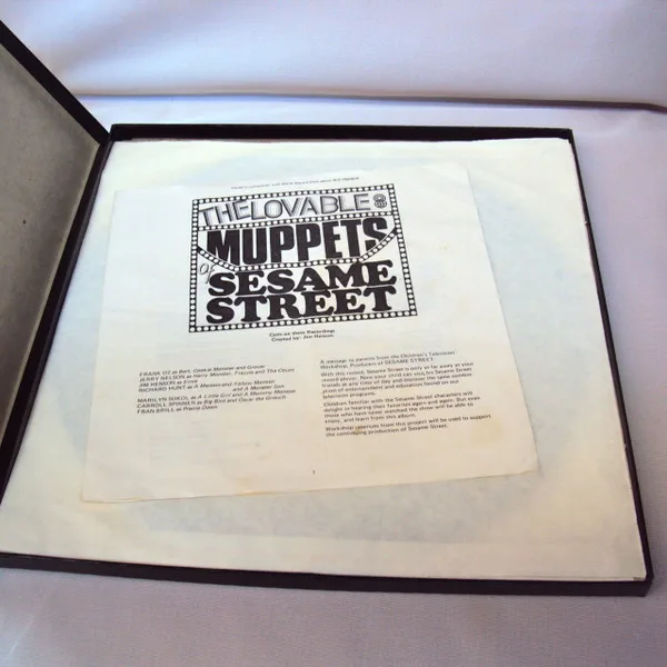 Album cover for The Lovable Muppets Of Sesame Street by Sesame Street