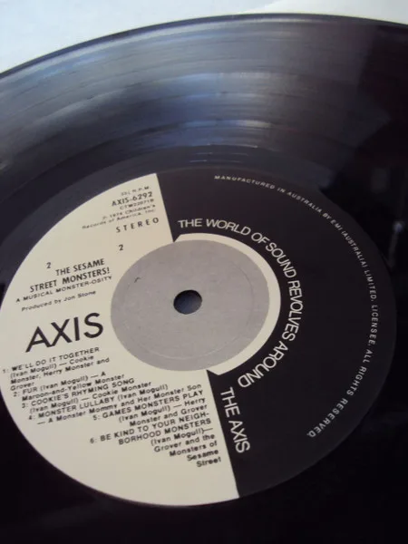 Album cover for The Lovable Muppets Of Sesame Street by Sesame Street