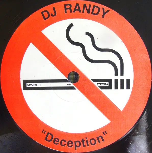 DJ Randy - Deep Dive / Deception, Electronic, Hard Trance, Tech House, 1995 - Smoke Free DJ-Tools, Netherlands, Vinyl 1x 12",