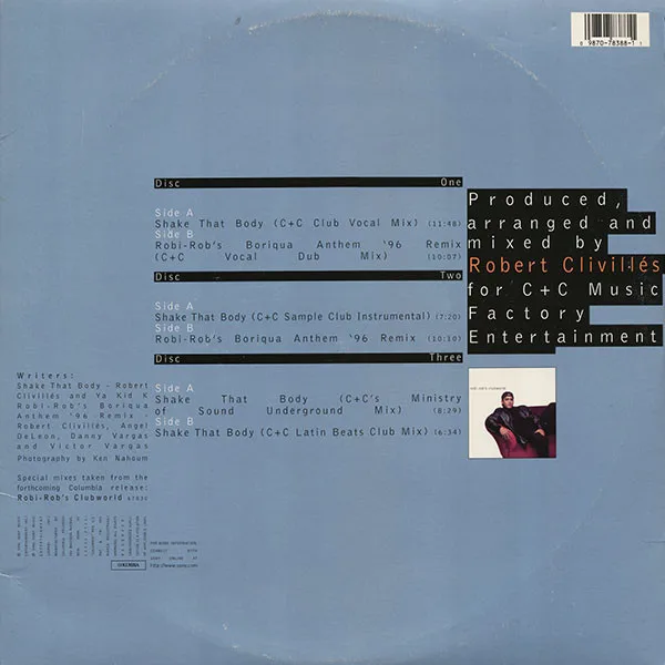 Album cover for Shake That Body by Robi Rob's Clubworld