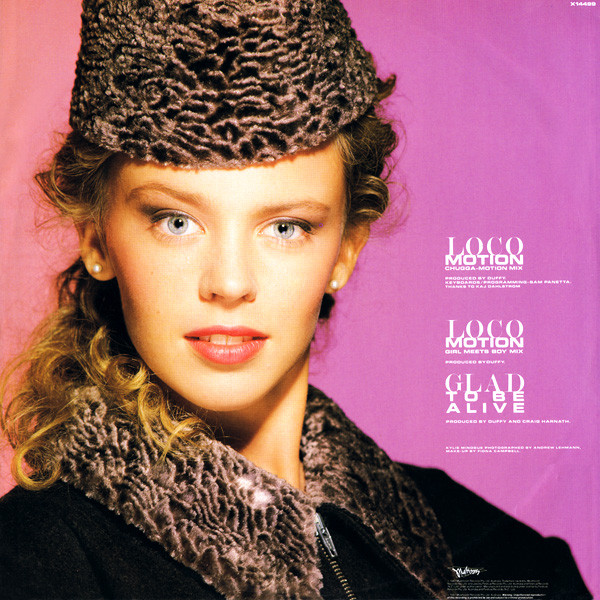 Kylie Minogue - Locomotion - Chugga-Motion Mix, Electronic, Hi NRG, Synth-pop, 1987 - Mushroom, Australia & New Zealand, Viny