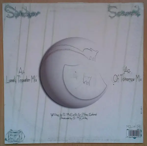 Slacker - Scared, Electronic, Trance, 1997 - Made In DJ, Spain, Vinyl 1x 12"