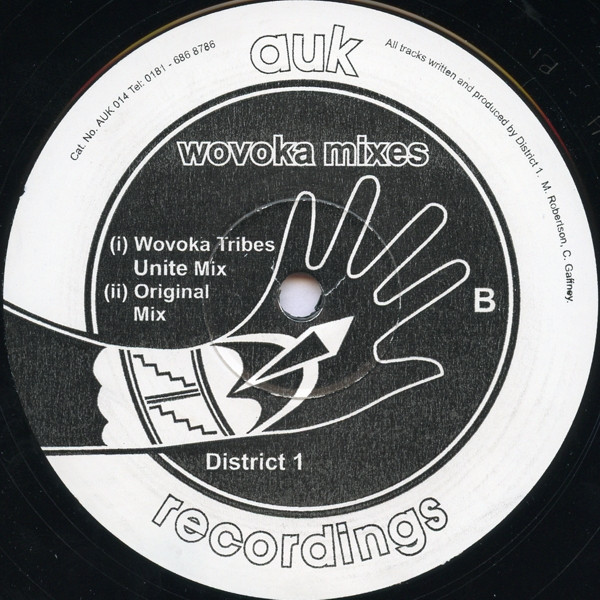 Album cover for Wovoka Mixes by District 1