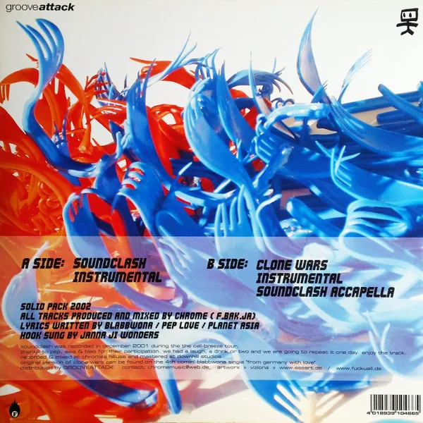 Album cover for Soundclash / Clone Wars by DJ Chrome (2)