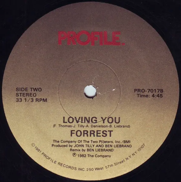 Forrest - Rock The Boat - 1982 - Disco - Profile Records - Vinyl 1x 12", 33 ⅓ RPM, Single