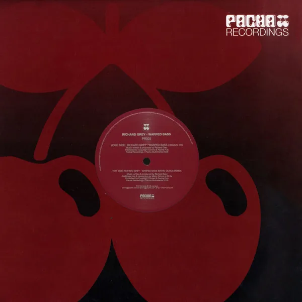 Album cover for Warped Bass by Richard Grey