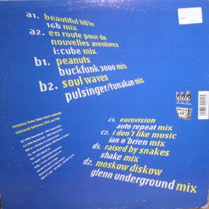 Telex - I Don't Like Music - Remixes Volume 1, Electronic, Electro, Electro House, Synth-pop, Tech House, Techno, 1998 - SSR 