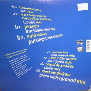 Telex - I Don't Like Music - Remixes Volume 1, Electronic, Electro, Electro House, Synth-pop, Tech House, Techno, 1998 - SSR 