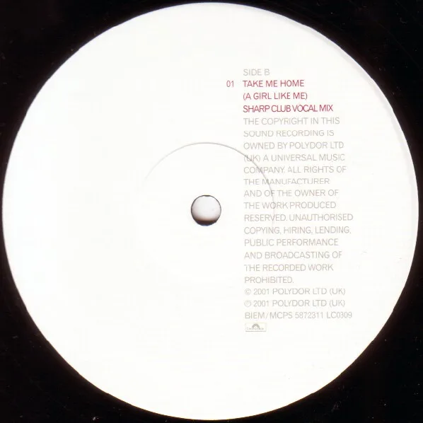 Album cover for Take Me Home by Sophie Ellis-Bextor