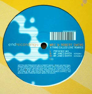 Album cover for A Thing Called Love (Remixes) by Mr. C & Robert Owens