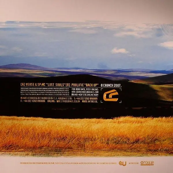 Album cover for Lost Souls / Back Up by Verse & SP:MC / Prolific (3)