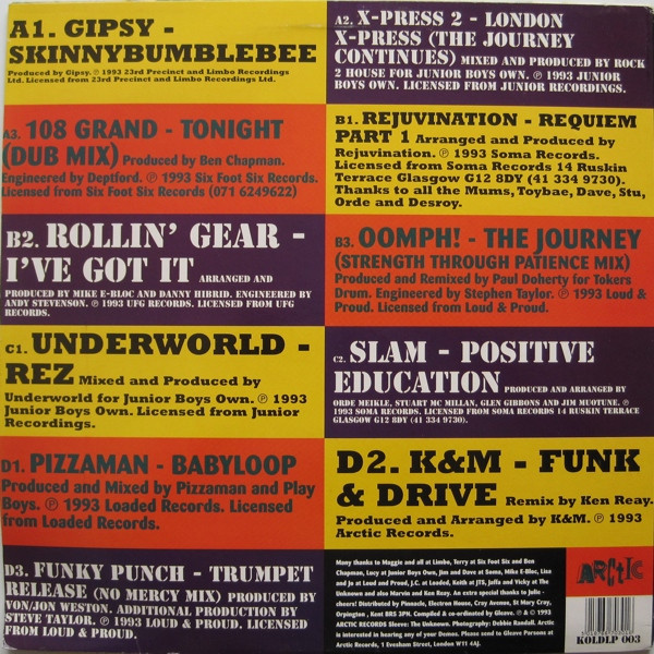 Various - The Cream Of Underground House Volume Two, Electronic, House, 1993 - Arctic (6), UK, Vinyl 2x LP, Compilation