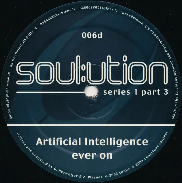 Various - Soul:ution Series 1 Part 3, Electronic, Drum n Bass, 2003 - Soul:r, UK, Vinyl 2x 12", 45 RPM