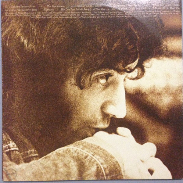 Albert Hammond - The Free Electric Band - 1973 - Classic Rock, Pop Rock - CBS - Vinyl 1x LP, Album Gatefold