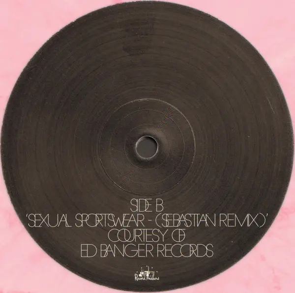 Sébastien Tellier - Sexual Sportswear, Electronic, House, Synth-pop, 2007 - Record Makers, France, Vinyl 1x 12", 33 ⅓ RPM, Li