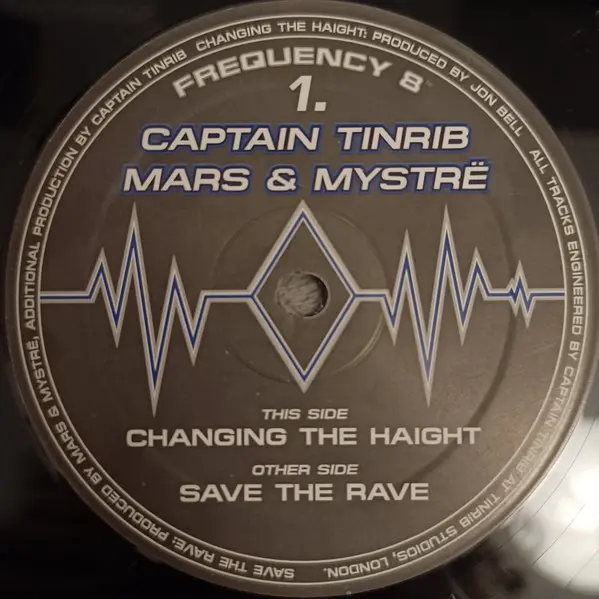 Captain Tinrib / Mars & Mystrë - Save The Rave / Changing The Haight, Electronic, Hard House, Trance, 1999 - Frequency 8 Reco
