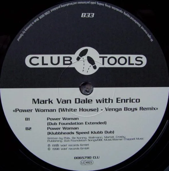 Album cover for Power Woman (White House) (Venga Boys Remix) by Mark Van Dale With Enrico
