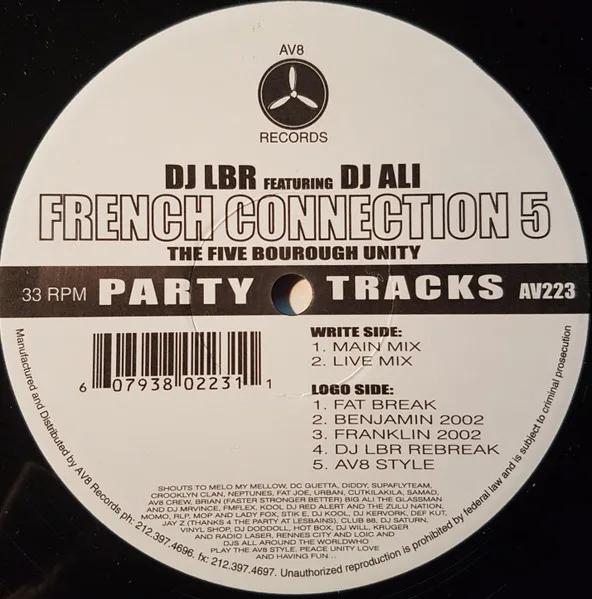 French Connection 5 (The Five Bourough Unity)