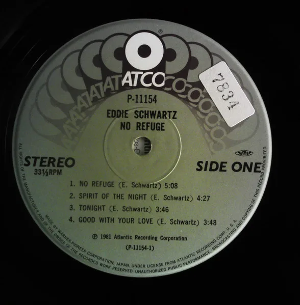 Album cover for No Refuge by Eddie Schwartz