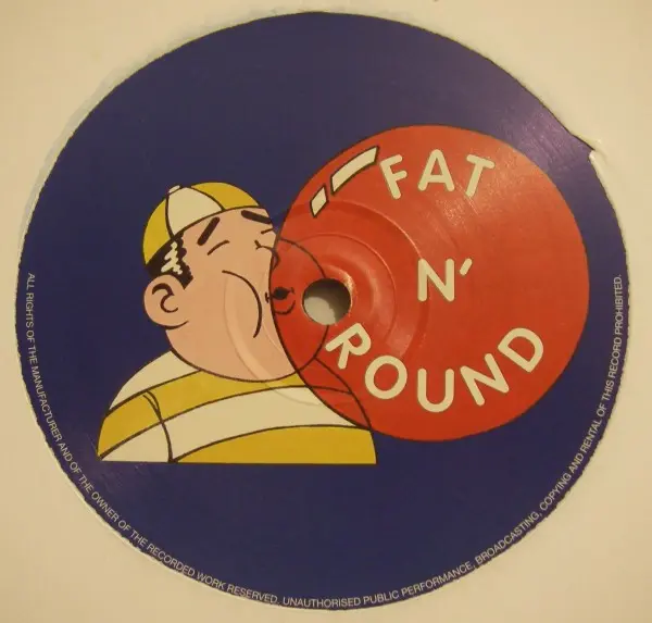 Bass-Funk-Tion - Fundamental, Electronic, Breakbeat, House, 1996 - Fat 'N Round, UK, Vinyl 1x 12"