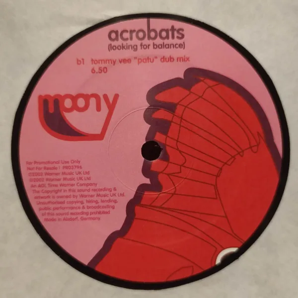 Album cover for Acrobats (Looking For Balance) by Moony