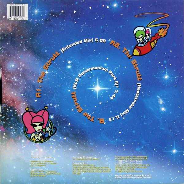 Album cover for The Strutt by Bamboo