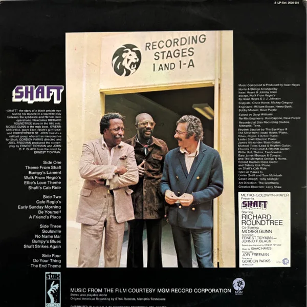 Album cover for Shaft by Isaac Hayes