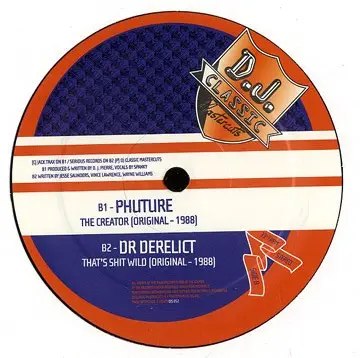 Various - Untitled, Electronic, Acid House, House, 2008 - D.J. Classic Mastercuts, France, Vinyl 1x 12", 33 ⅓ RPM