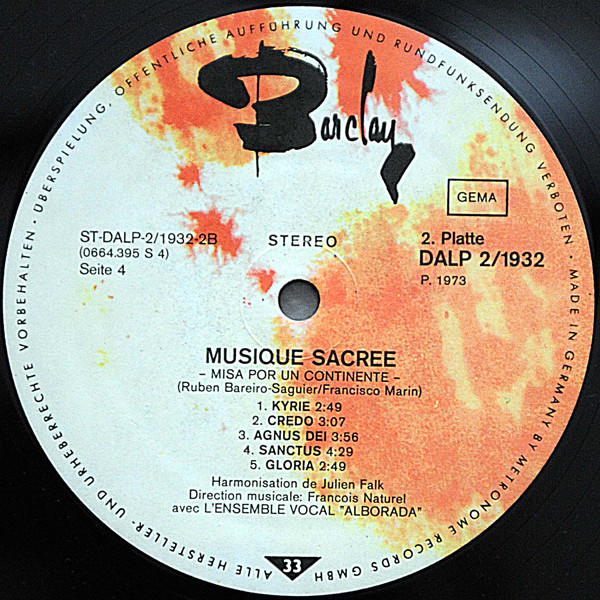 Musique Sacrée / Concierto De Aranjuez