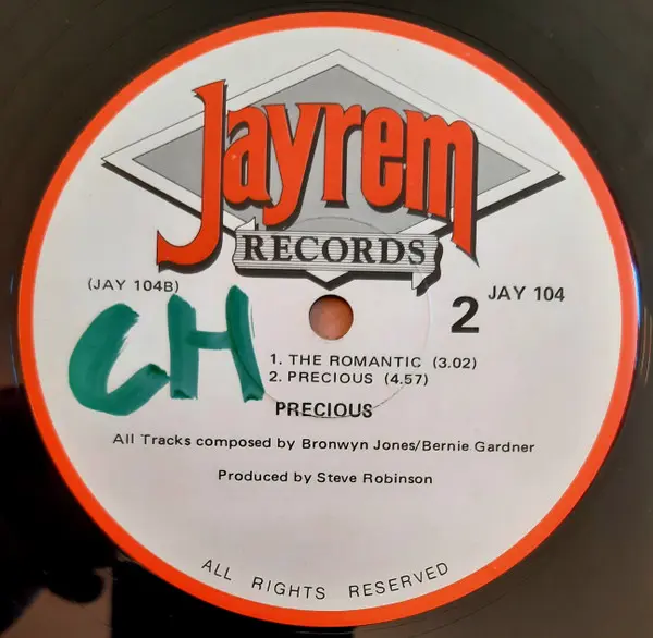 Precious (10) - Precious, Rock, Pop Rock, 1982 - Jayrem Records, New Zealand, Vinyl 1x 12", Mini-Album