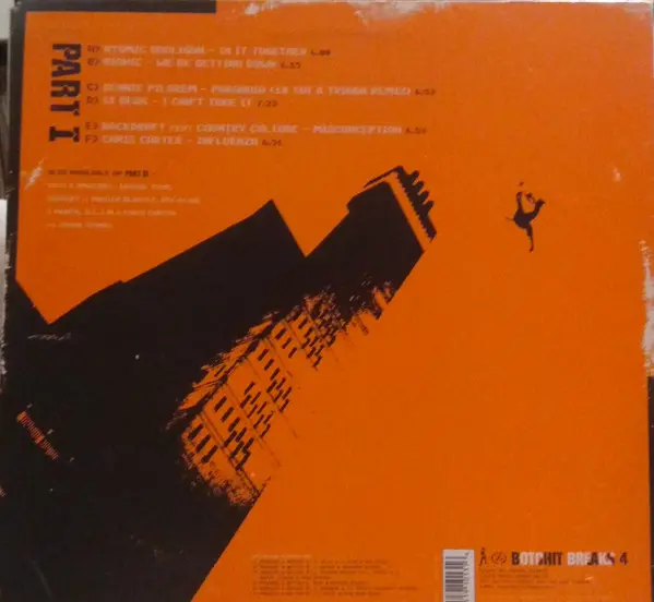 Various - Botchit Breaks 4 (Part I), Electronic, Breakbeat, Breaks, 2001 - Botchit & Scarper, UK, Vinyl 3x 12"