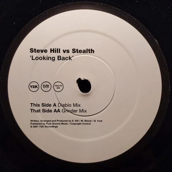 Album cover for Looking Back by Steve Hill Vs Stealth (3)