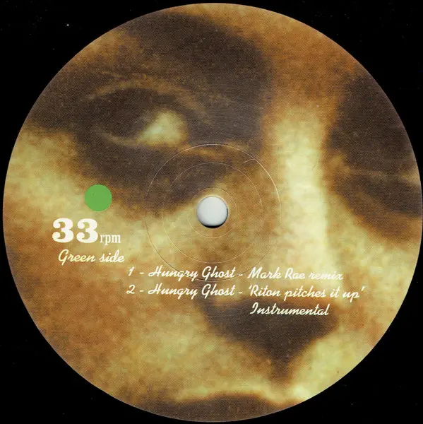 Riton - Hungry Ghost, Electronic, Funk / Soul, Breaks, Downtempo, Leftfield, Soul, 2001 - Grand Central Records, UK, Vinyl 1x