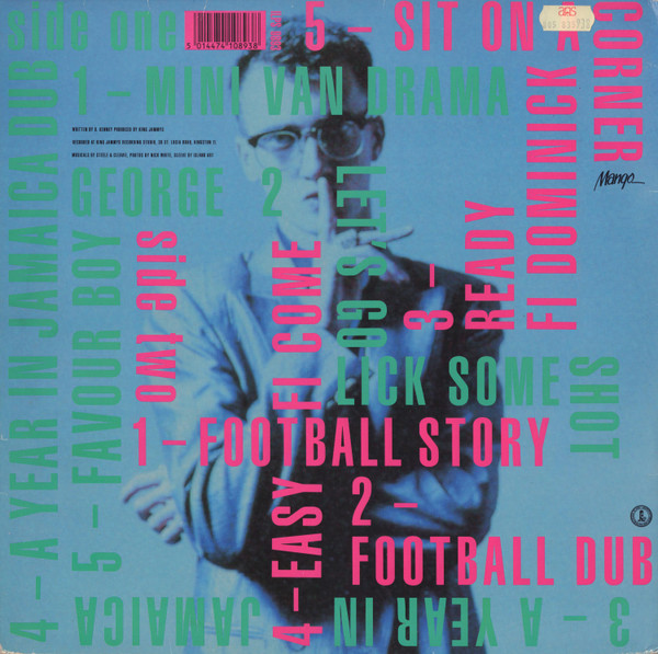 Dominic (2) - Ready For Dominick, Reggae, Dancehall, Reggae, 1988 - Mango, UK, Vinyl 1x LP, Album