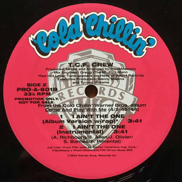 Album cover for I Ain't The One by T.C.F. Crew