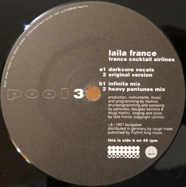 Album cover for Trance Cocktail Airlines by Laila France