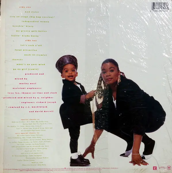 Roxanne Shanté - Bad Sister, Hip Hop, Boom Bap, 1989 - Cold Chillin', Reprise Records, US, Vinyl 1x LP, Album