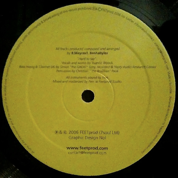 Album cover for Hard To Say by Feet