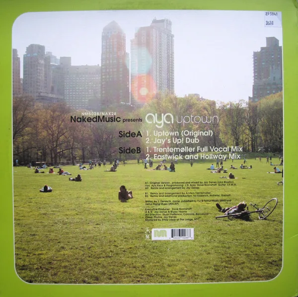 Album cover for Uptown by Aya (3)