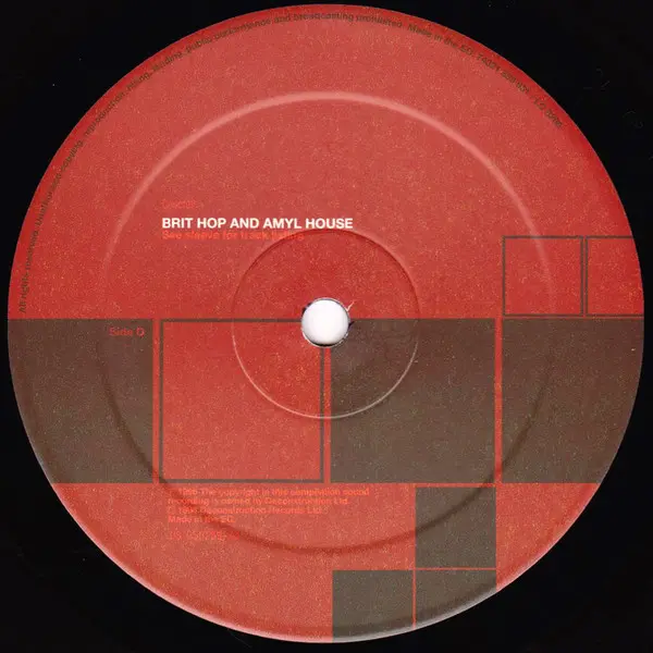 Various - Brit Hop & Amyl House, Electronic, Big Beat, Breakbeat, Breaks, 1996 - Concrete, UK, Vinyl 2x 12", Compilation