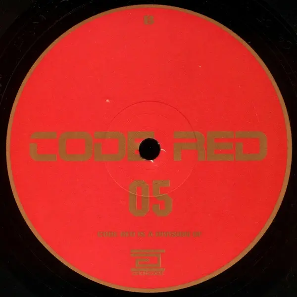 Joel Mull - Code Red 05, Electronic, Techno, 1998 - Code Red, Sweden, Vinyl 1x 12", 33 ⅓ RPM