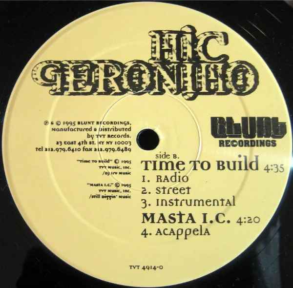 Album cover for Masta I.C. by Mic Geronimo