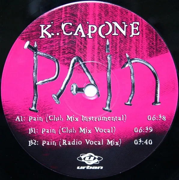 Album cover for Pain by K. Capone