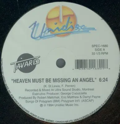 Heaven Must Be Missing An Angel / More Than A Woman