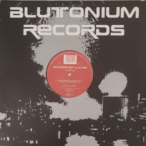 Album cover for Turbodüse by Blutonium Boy Vs. DJ Neo